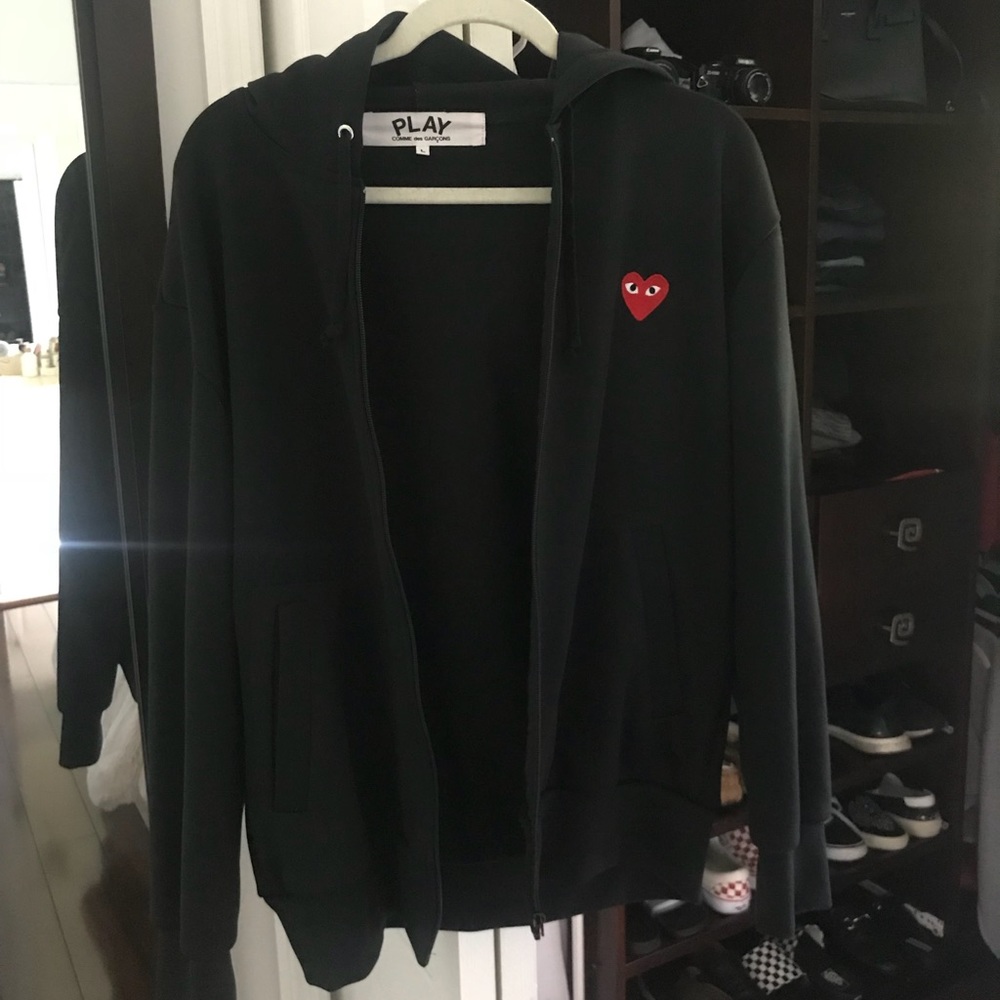 COMME DE GARÇON ZIP UP❤️